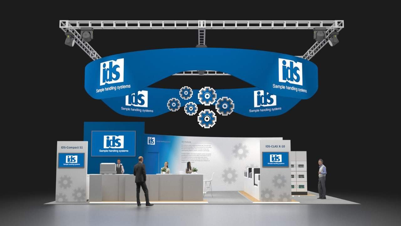 Artist Impression of IDS booth at ADLM 2024 -Front View